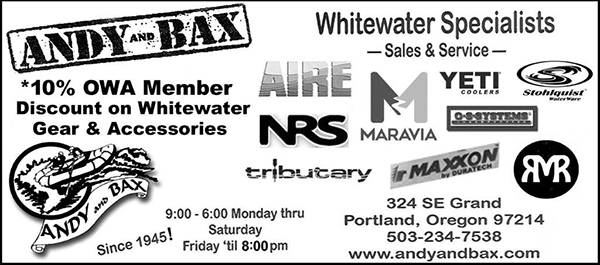 Andy and Bax Newsletter Ad