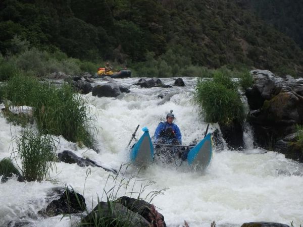 Jerry Malloy Middle Chute of Rainie on the Rogue